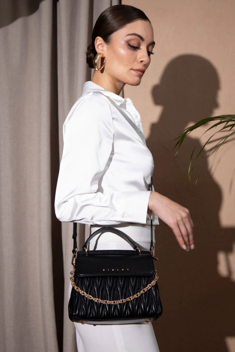 Sisley Kadın El Çantası SLY180 Siyah 