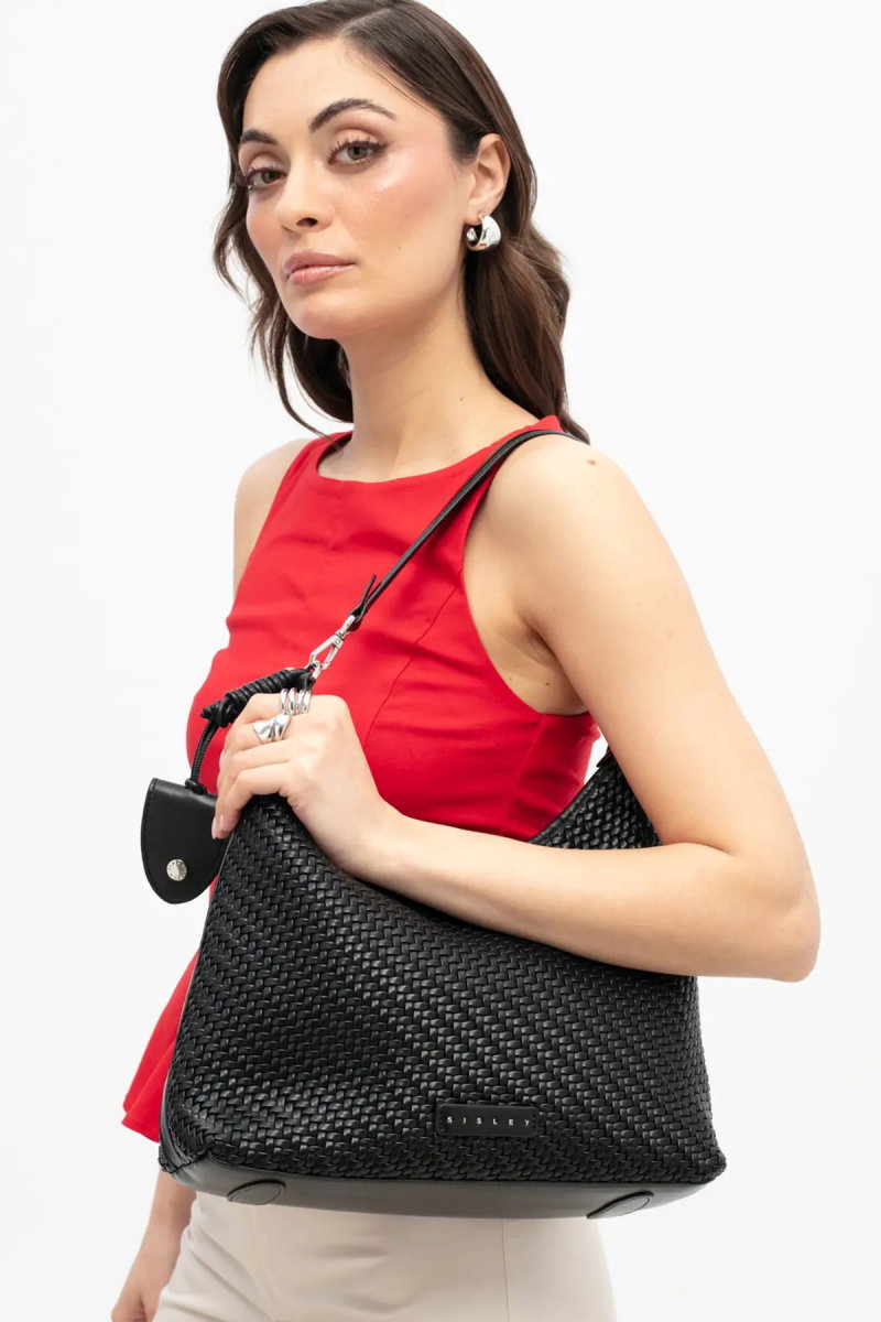 Sisley Kadın Kol Çantası SLY_376 Siyah - Sisley