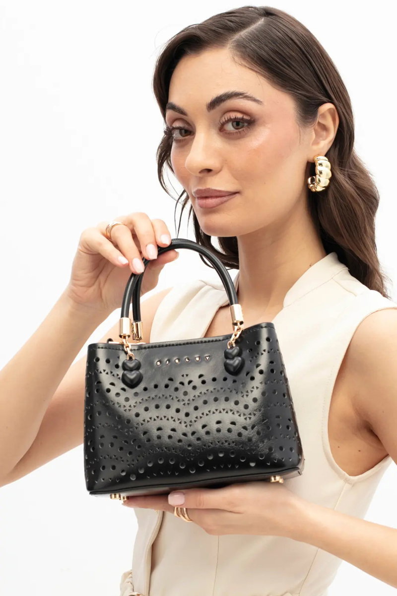 Sisley Kadın Kol Çantası SLY_390 Siyah - Sisley