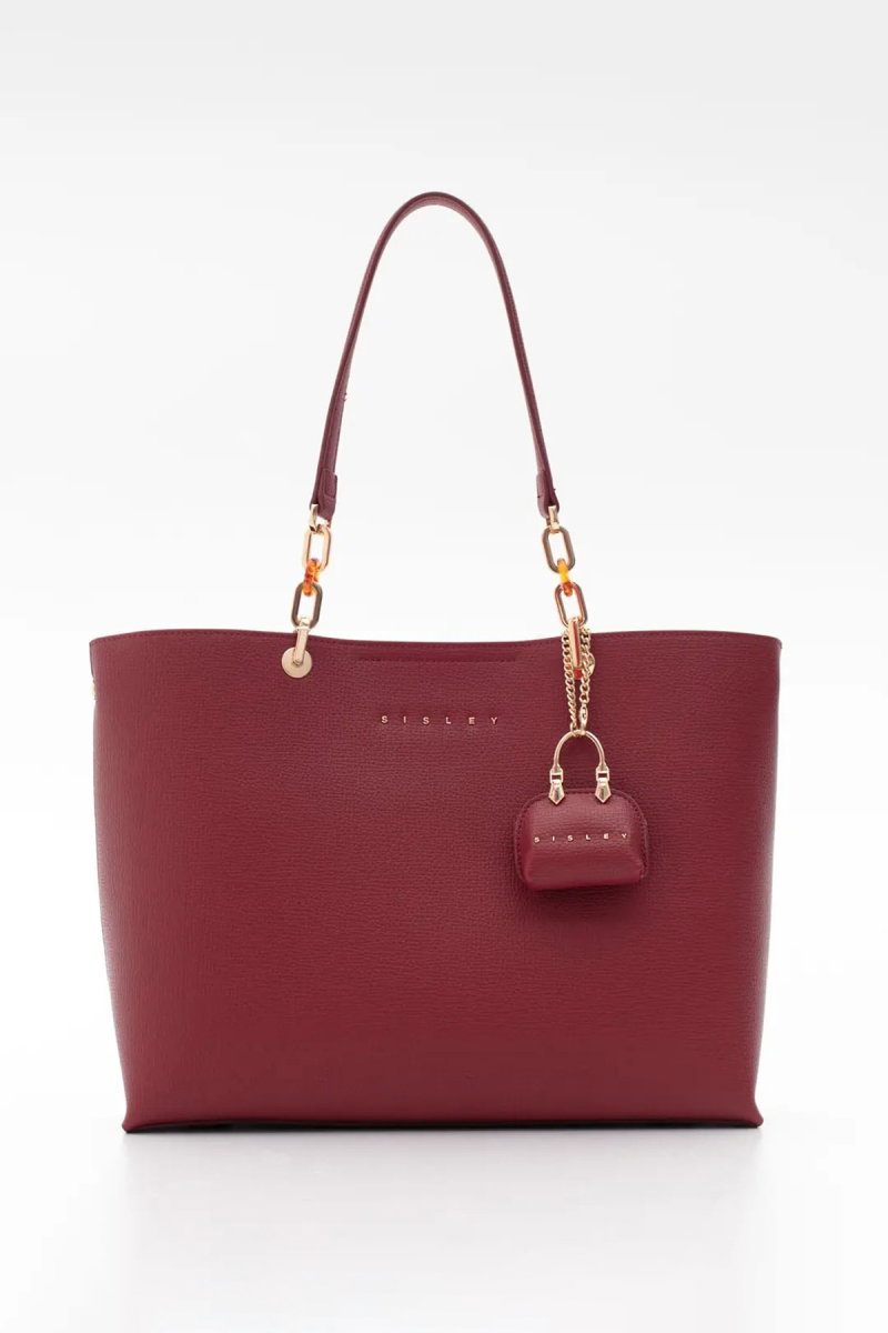 Sisley Kadın Omuz Çantası SLY_323 Kırmızı - Sisley