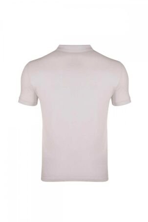 Tony Montana Erkek Polo Yaka T-Shirt 3183603 Beyaz - 3