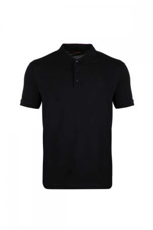Tony Montana Erkek Polo Yaka T-Shirt 3183603 Siyah 