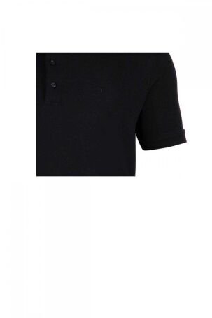 Tony Montana Erkek Polo Yaka T-Shirt 3183603 Siyah - 2