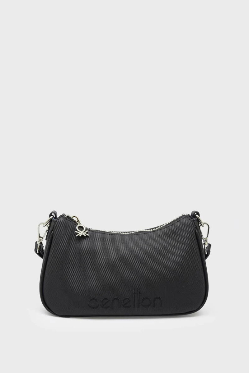 United Colors of Benetton Kadın Çapraz Çanta BNT1352 Siyah - United Colors of Benetton