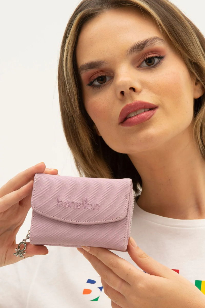 United Colors of Benetton Kadın Cüzdan BNT_1299 Lila 