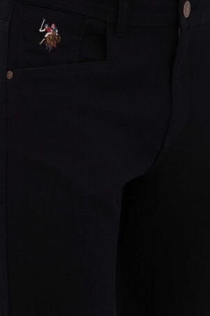 U.S. Polo Assn. Erkek Likralı Pantolon 1600040 Siyah - 3