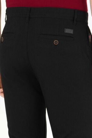 U.S. Polo Assn. Erkek Pamuklu Pantolon 1600639 Siyah - 5