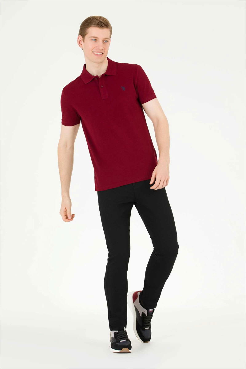 U.S. Polo Assn. Erkek Pamuklu Pantolon 1600639 Siyah 
