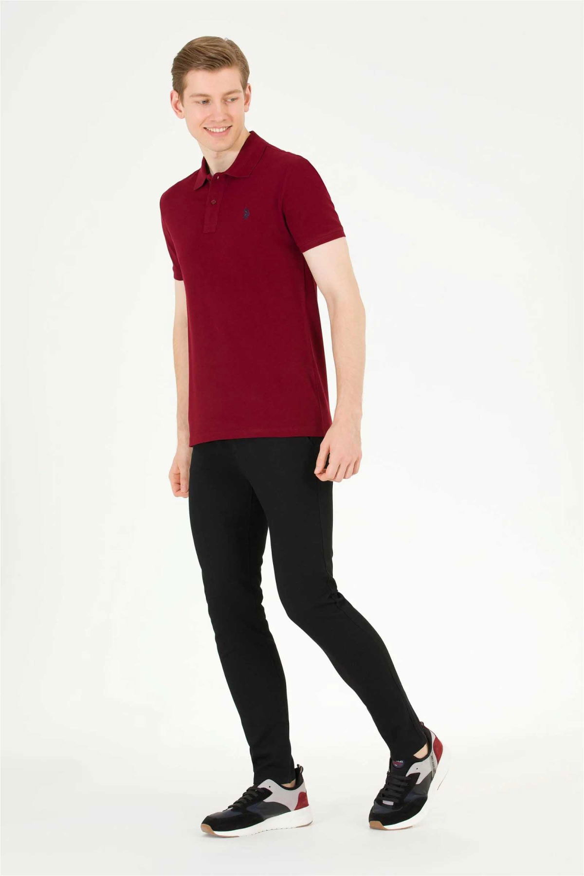 U.S. Polo Assn. Erkek Pamuklu Pantolon 1600639 Siyah - 3