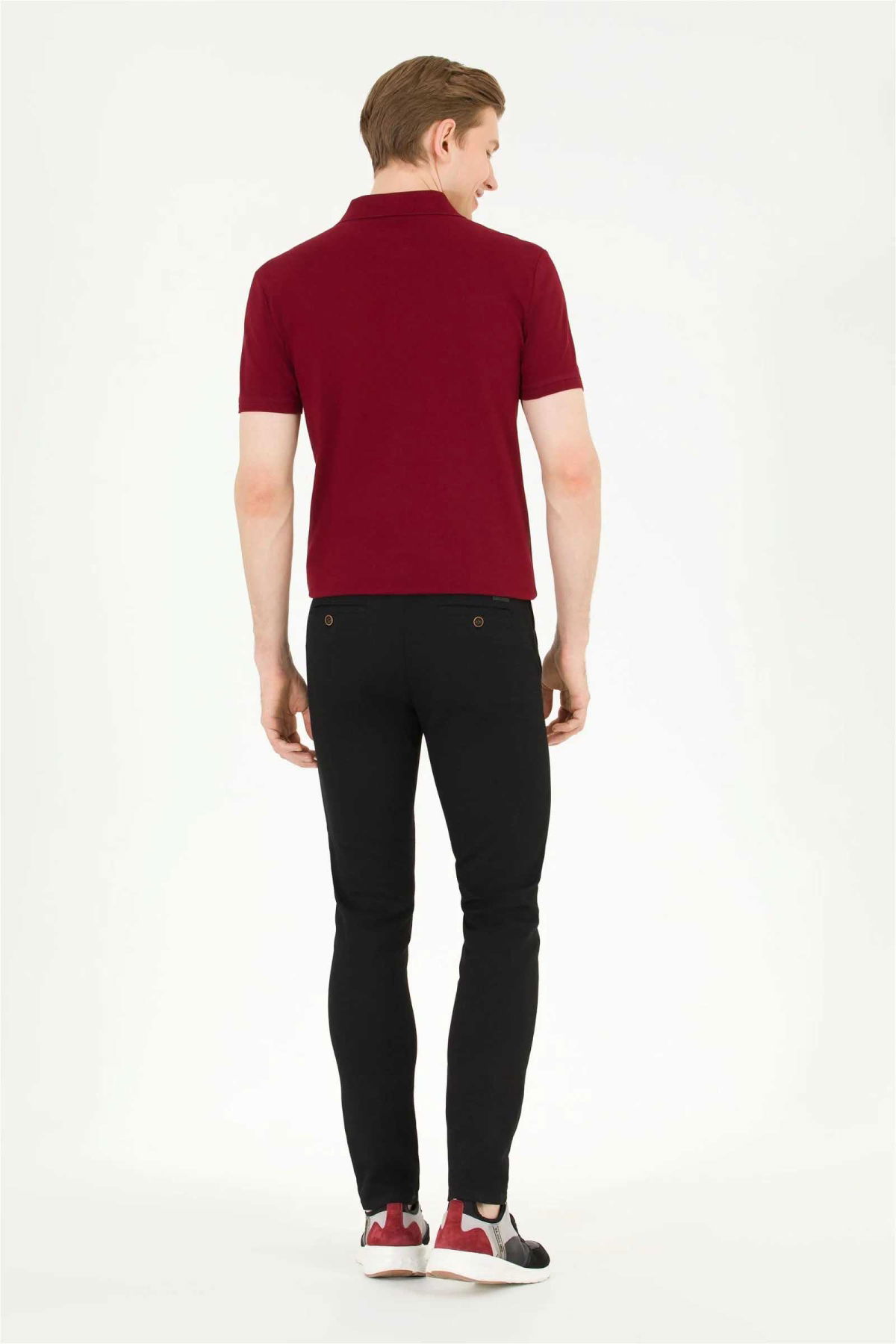 U.S. Polo Assn. Erkek Pamuklu Pantolon 1600639 Siyah - 6