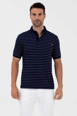 U.S. Polo Assn. Erkek Polo Yaka T-Shirt 1573730 Lacivert - 1