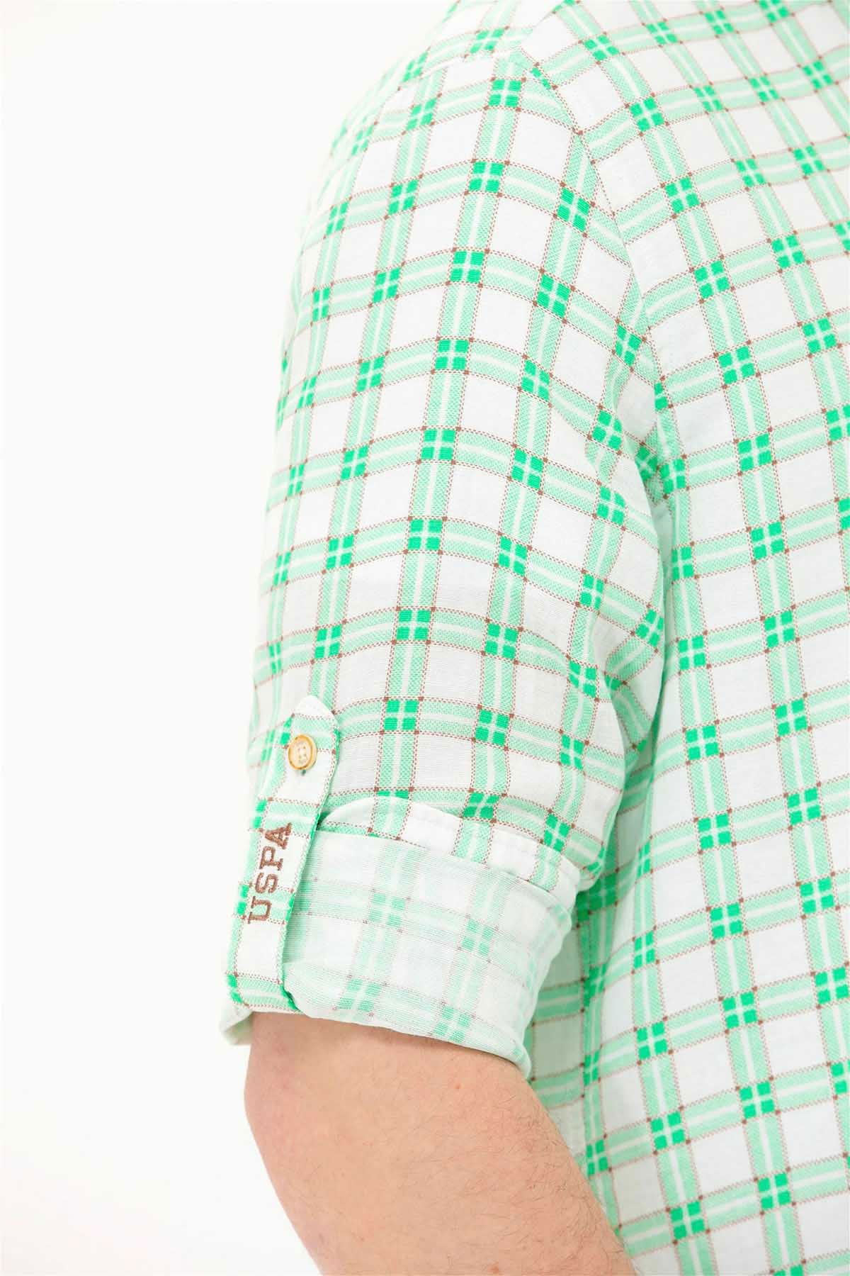 U.S. Polo Assn. Erkek Uzun Kollu Gömlek 1573353 Nil - 7
