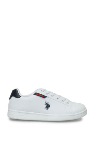 U.S. Polo Assn. Kadın Costa Wmn 4Fx Sneaker Ayakkabı Beyaz - Laci - 1