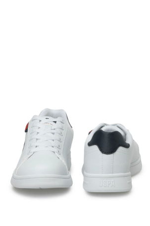 U.S. Polo Assn. Kadın Costa Wmn 4Fx Sneaker Ayakkabı Beyaz - Laci - 3