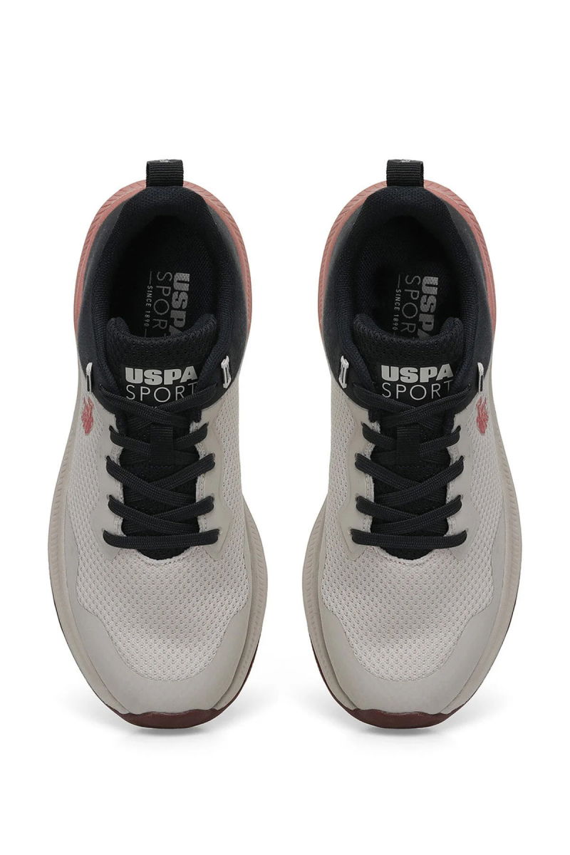 U.S. Polo Assn. Kadın Florın Wmn 4Fx Sneaker Ayakkabı Pudra - 2