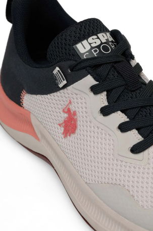 U.S. Polo Assn. Kadın Florın Wmn 4Fx Sneaker Ayakkabı Pudra - 4