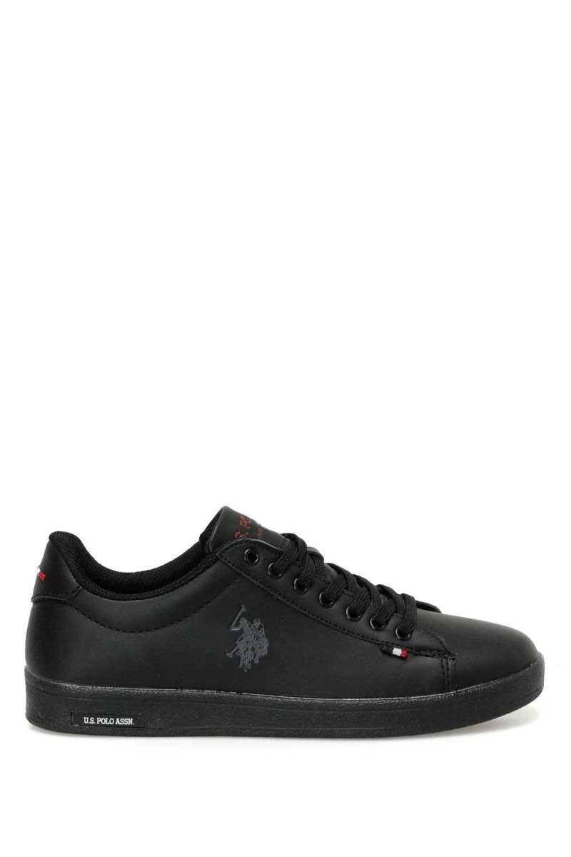 U.S. Polo Assn. Kadın Franco Wmn Sneaker Ayakkabı Siyah - 1