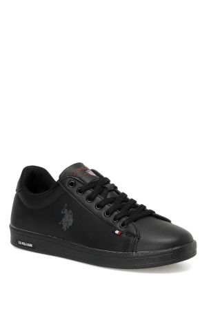 U.S. Polo Assn. Kadın Franco Wmn Sneaker Ayakkabı Siyah - 2