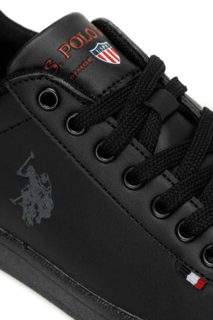 U.S. Polo Assn. Kadın Franco Wmn Sneaker Ayakkabı Siyah - 7