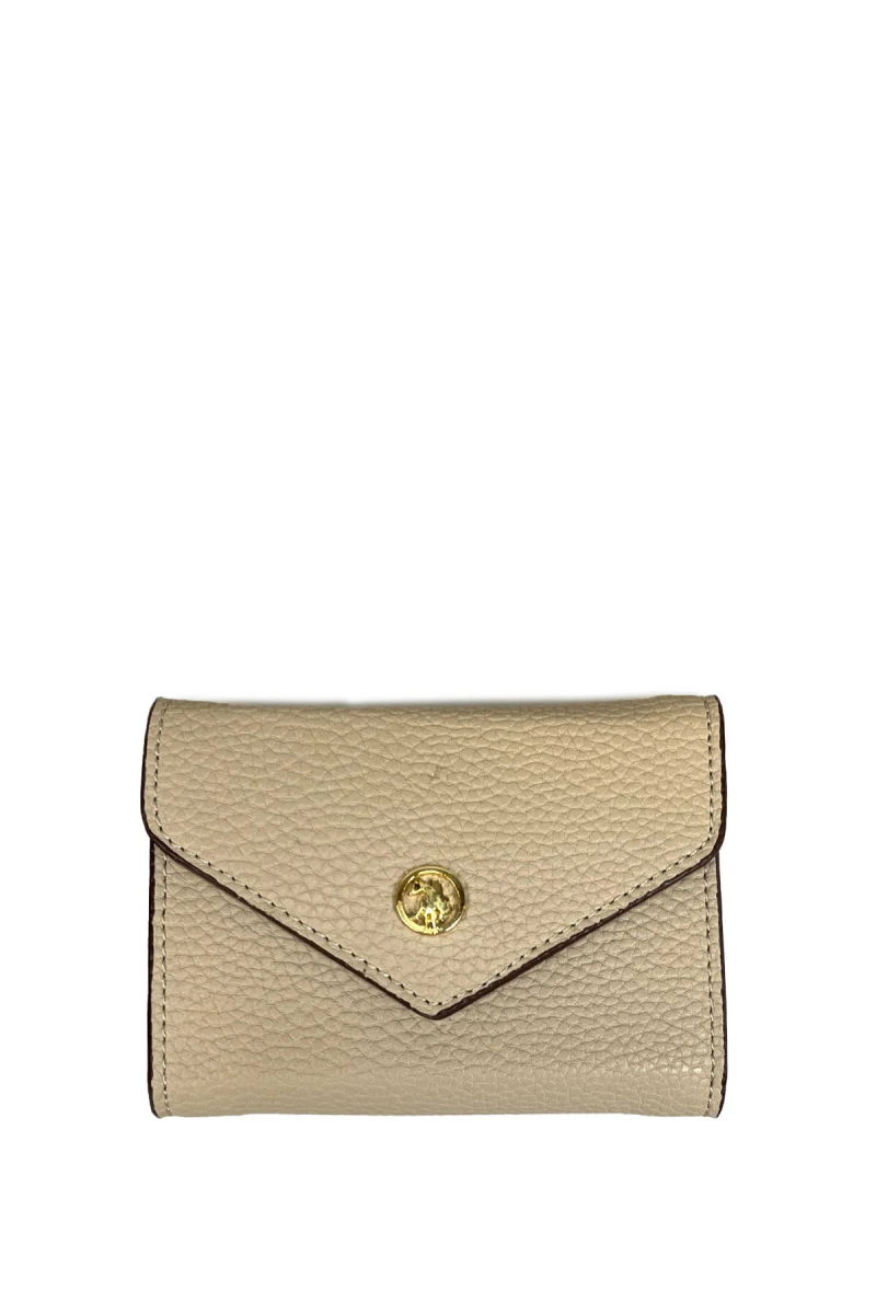 U.S. Polo Assn. Kadın Portföy Çanta USC25723 Bej-Bordo - U.S. Polo Assn.