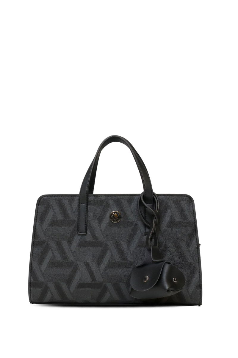 U.S. Polo Assn. Kadın Postacı Çantası US25507 Siyah - U.S. Polo Assn.