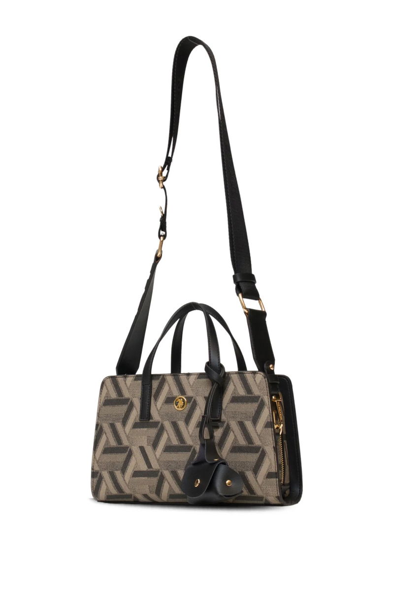 U.S. Polo Assn. Kadın Postacı Çantası US25507 Vizon - 3