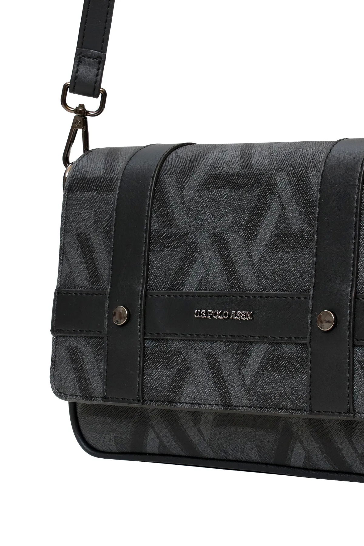 U.S. Polo Assn. Kadın Postacı Çantası US25514 Siyah - 3