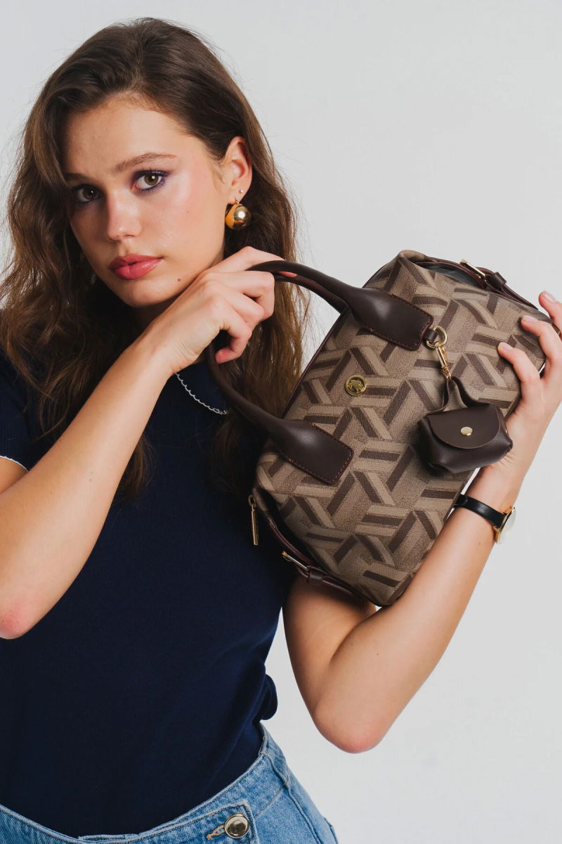 U.S. Polo Assn. Kadın Postacı Çantası US25525 Kahverengi - 2
