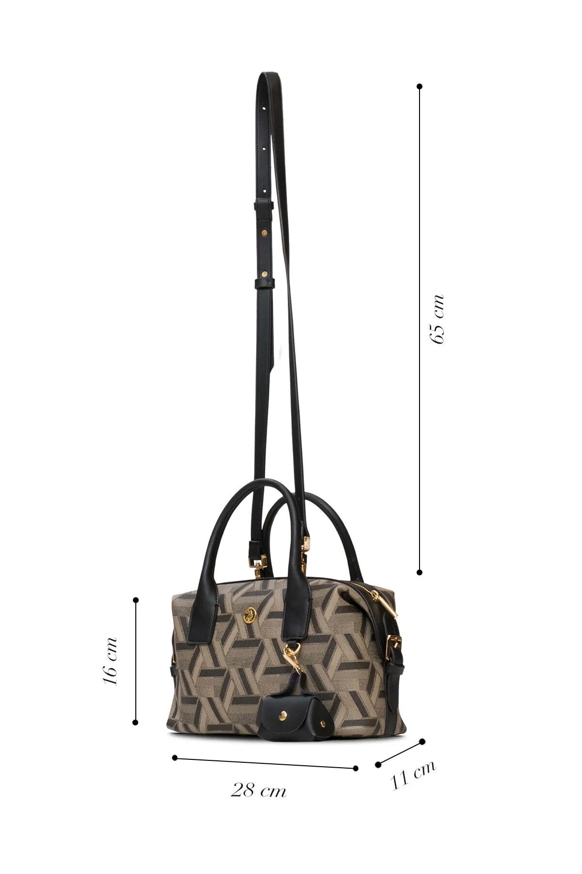 U.S. Polo Assn. Kadın Postacı Çantası US25525 Vizon - 4
