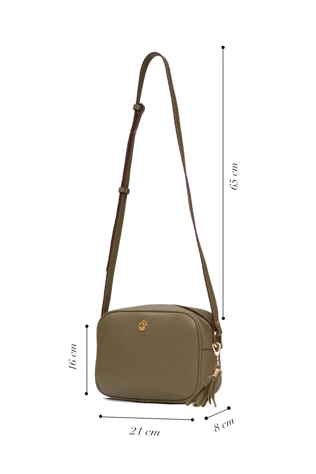 U.S. Polo Assn. Kadın Postacı Çantası US25540 Haki - 5