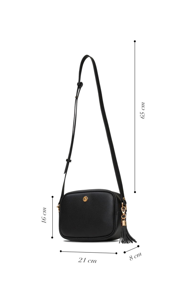 U.S. Polo Assn. Kadın Postacı Çantası US25540 Siyah - 5
