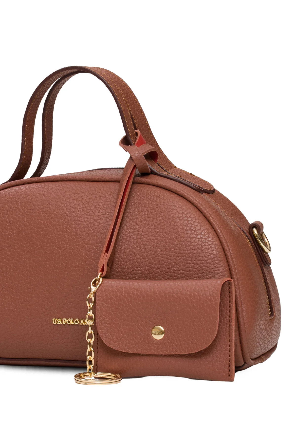 U.S. Polo Assn. Kadın Postacı Çantası US25547 Taba - 3