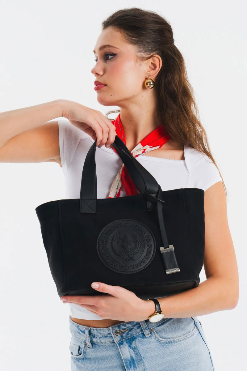 U.S. Polo Assn. Kadın Postacı Çantası US25628 Siyah - 2
