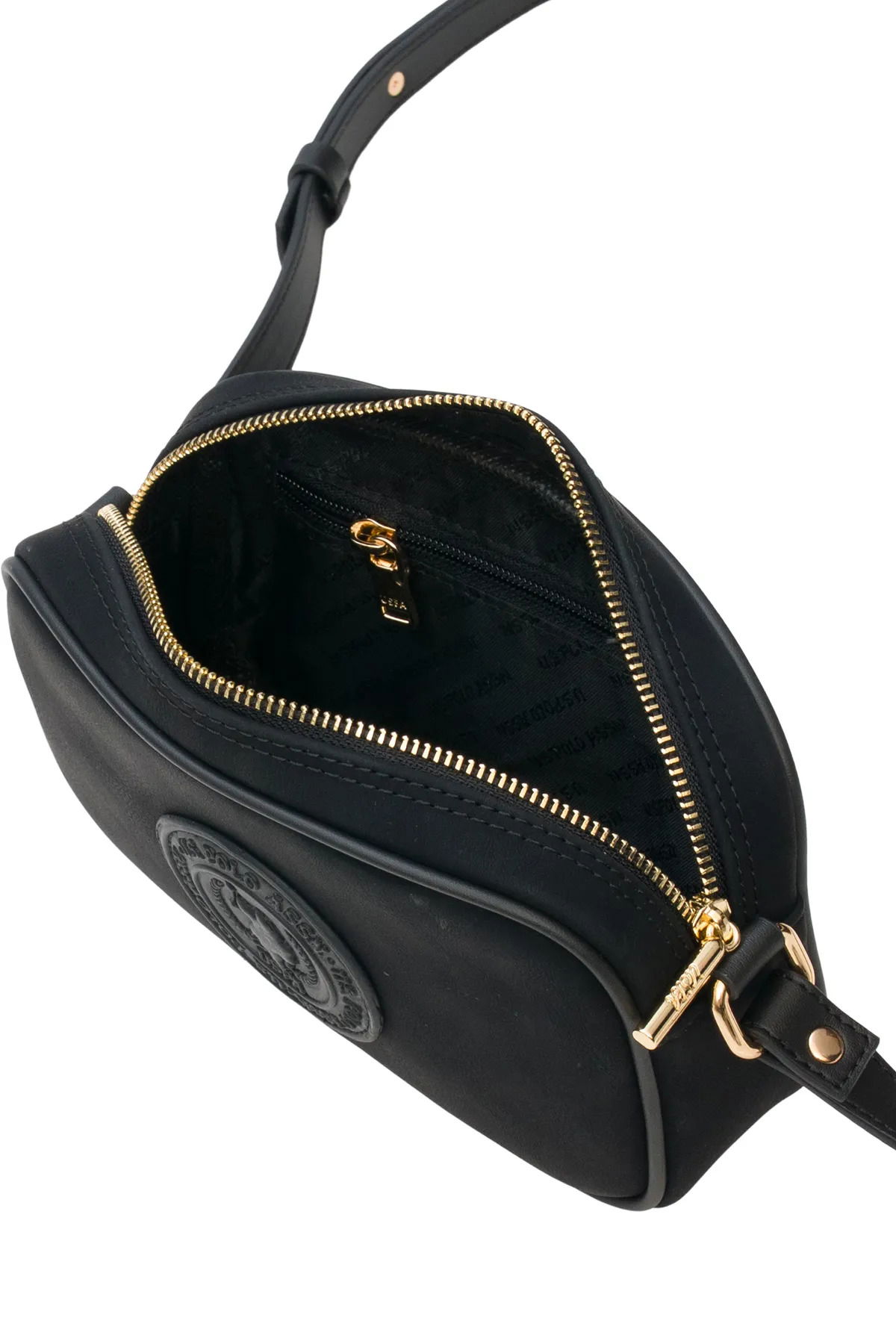 U.S. Polo Assn. Kadın Postacı Çantası US2563 Siyah - 4