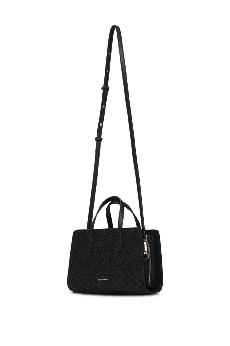 U.S. Polo Assn. Kadın Postacı Çantası US25690 Siyah - 3